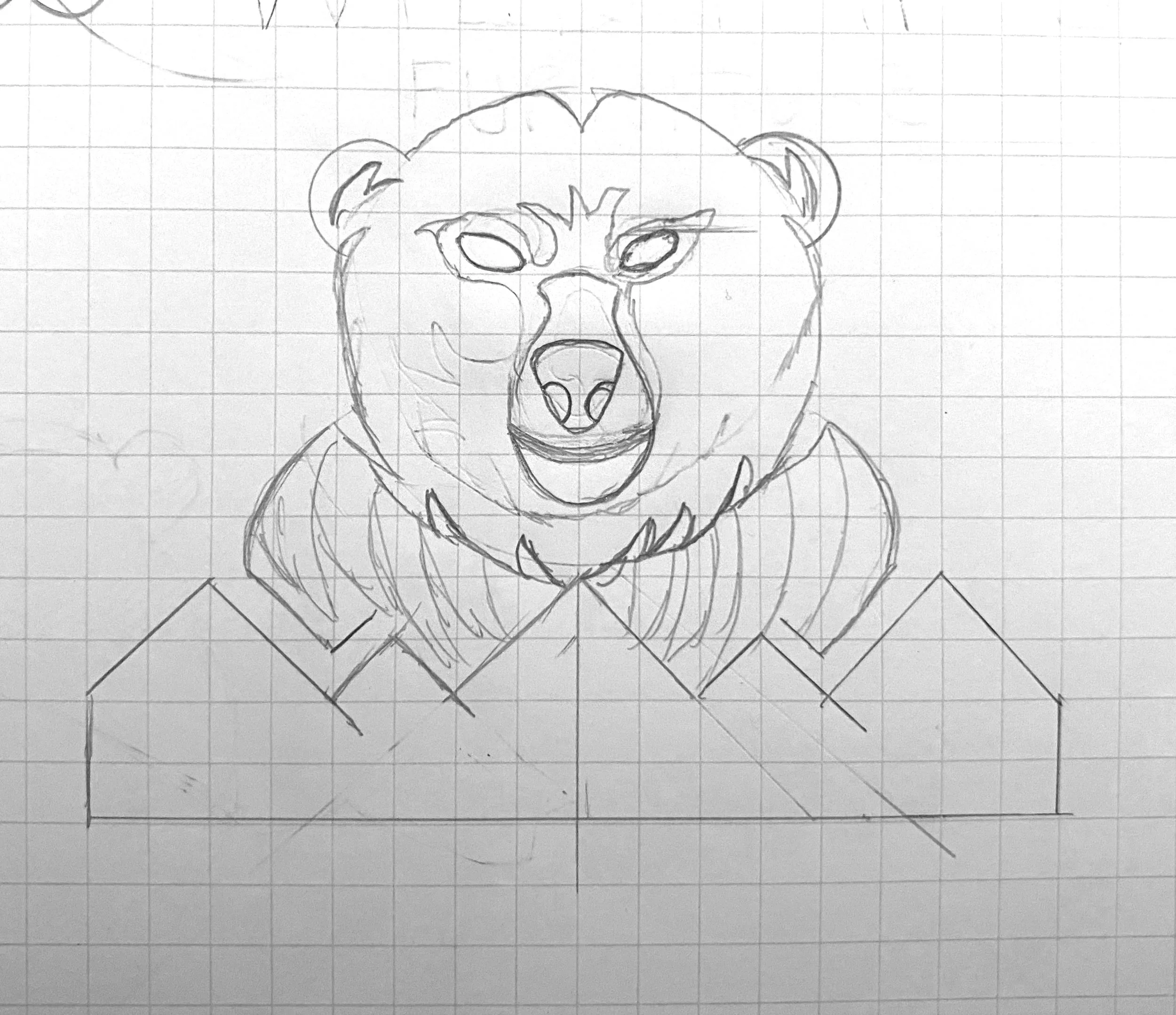 Wildthings Branding - Initial sketch for logo concepts