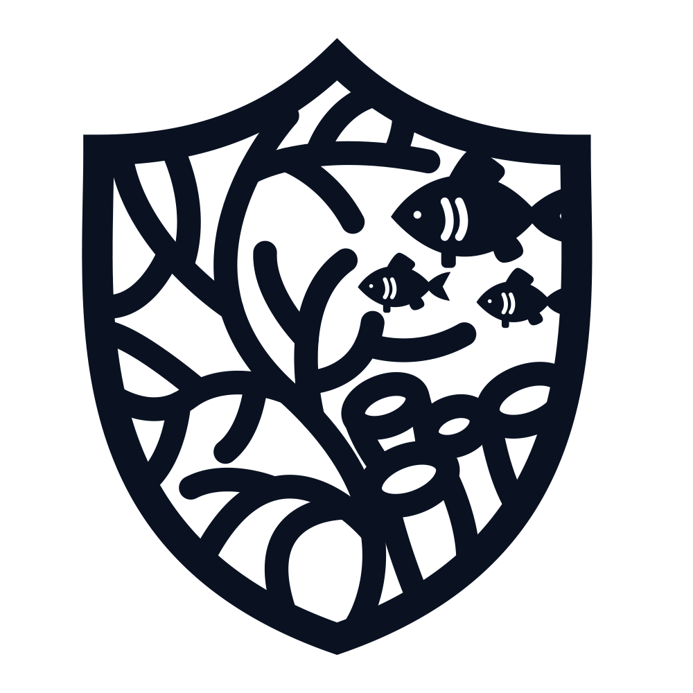 Slightly Refined version of Coral Crusaders logo, built in CT