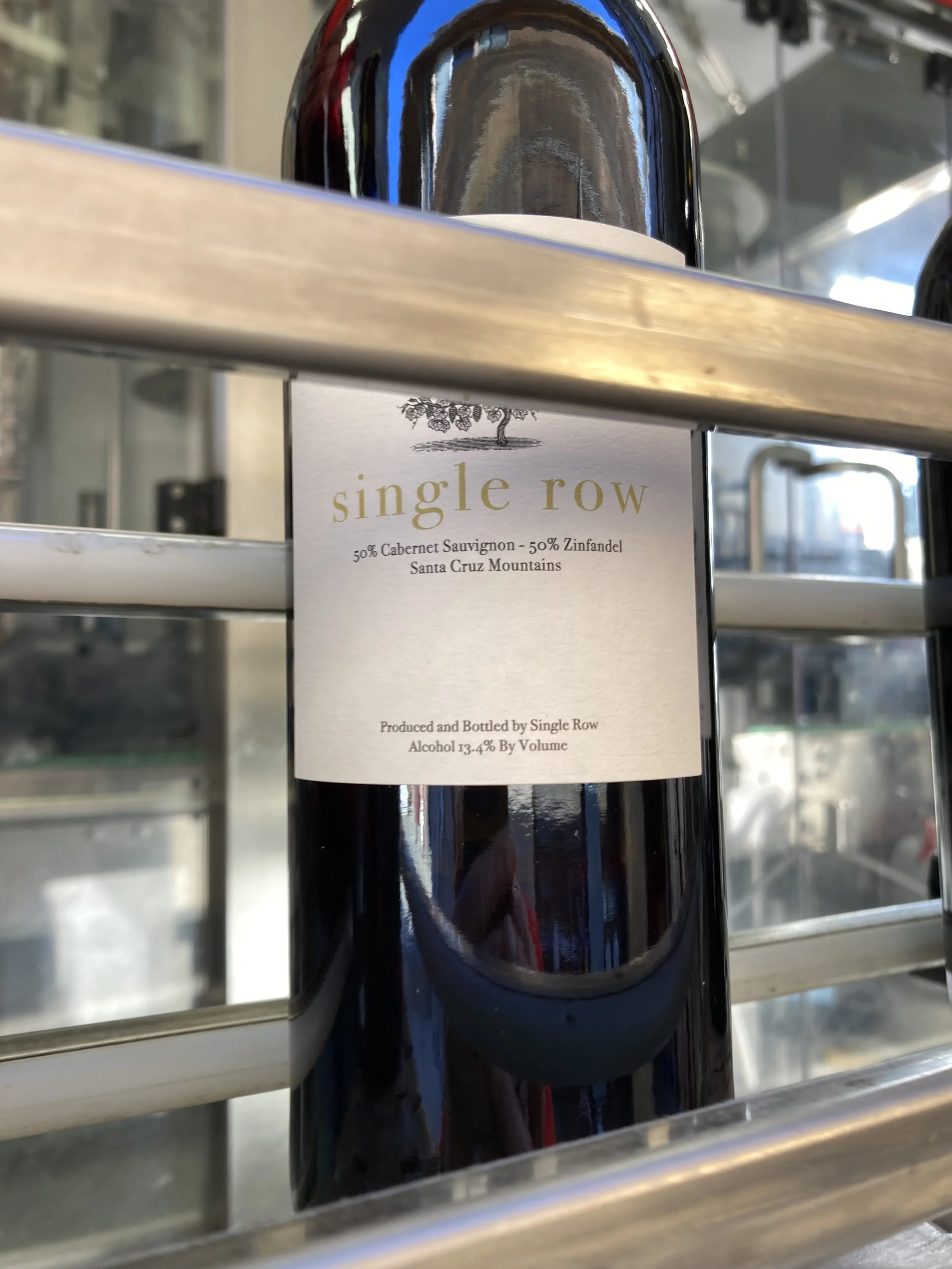 2023 Single Row Wine at bottling Joshua Harmssen