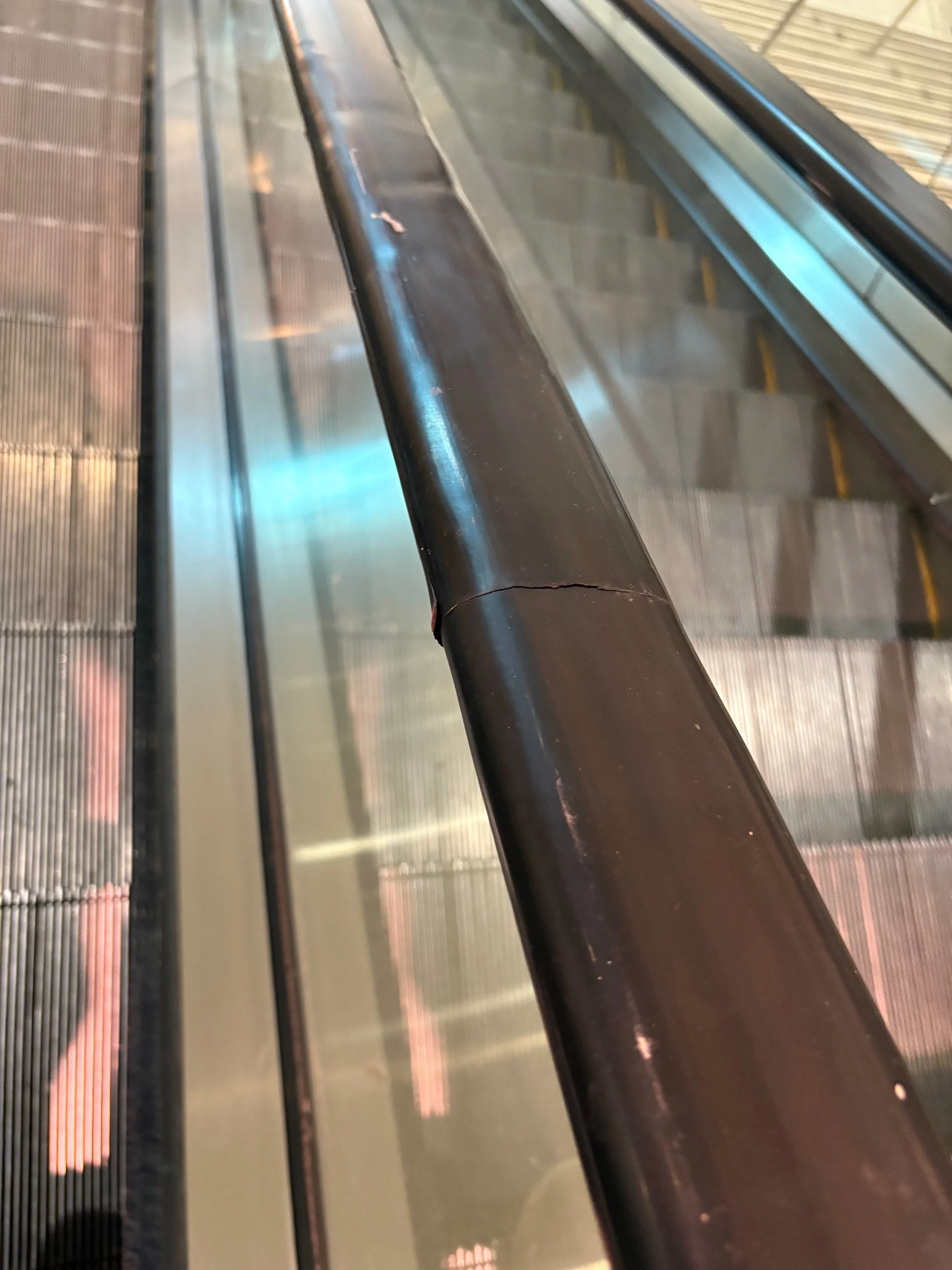 Damaged Handrail
