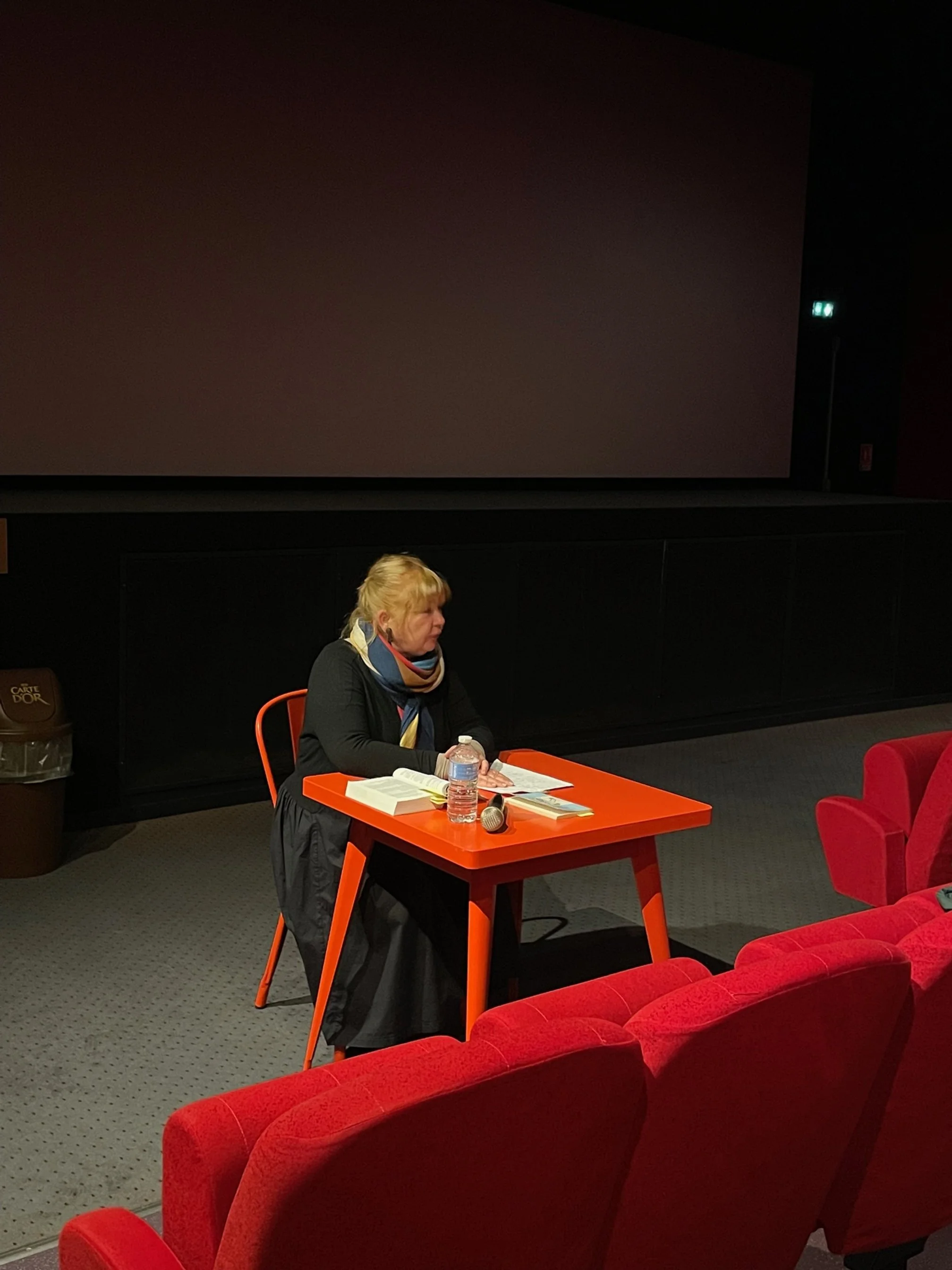 Ciné-Lecture "Poil de carotte" au Cinéma Casino, Clamecy le 17 octobre 2025. Lecture en salle avant séance