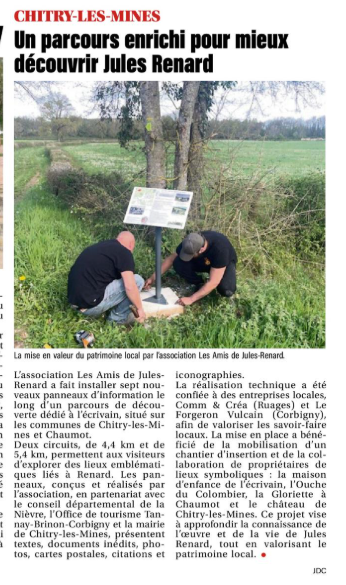 Le Journal du Centre, avril 2026 