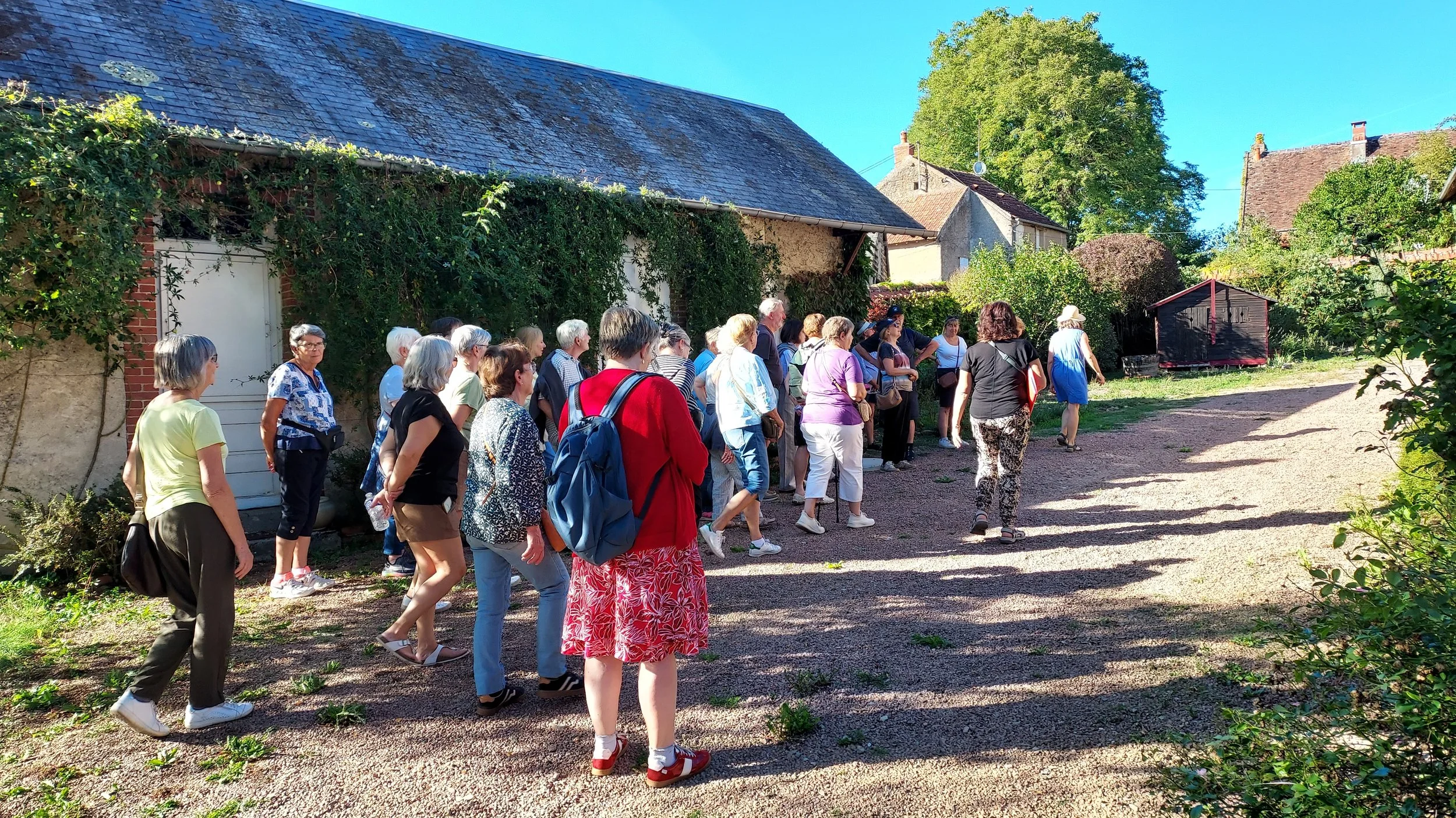 Balade accompagnée, commentée et lue par les bénévoles de l'association. Septembre 2026