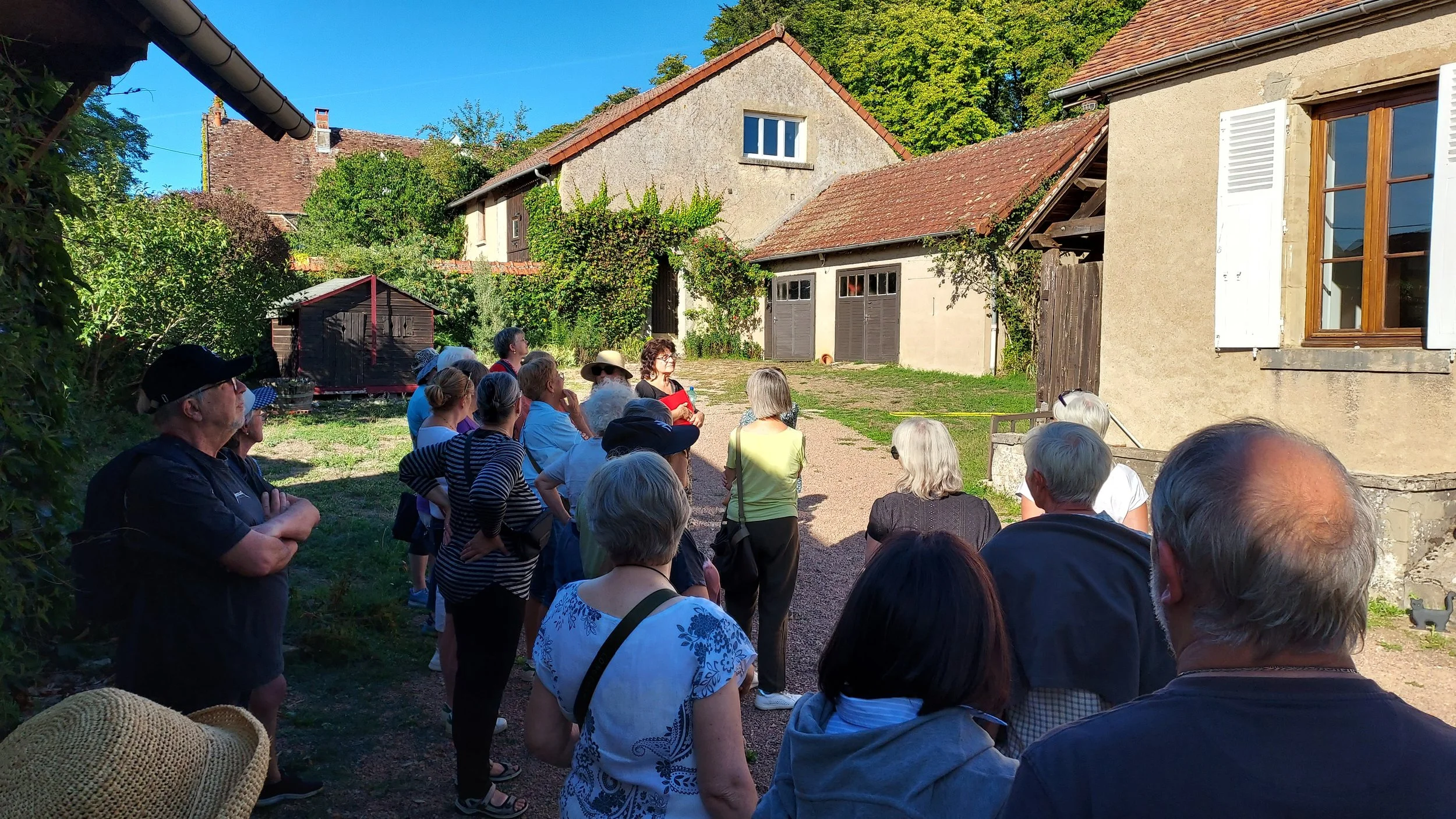 Balade accompagnée, commentée et lue par les bénévoles de l'association. Septembre 2026