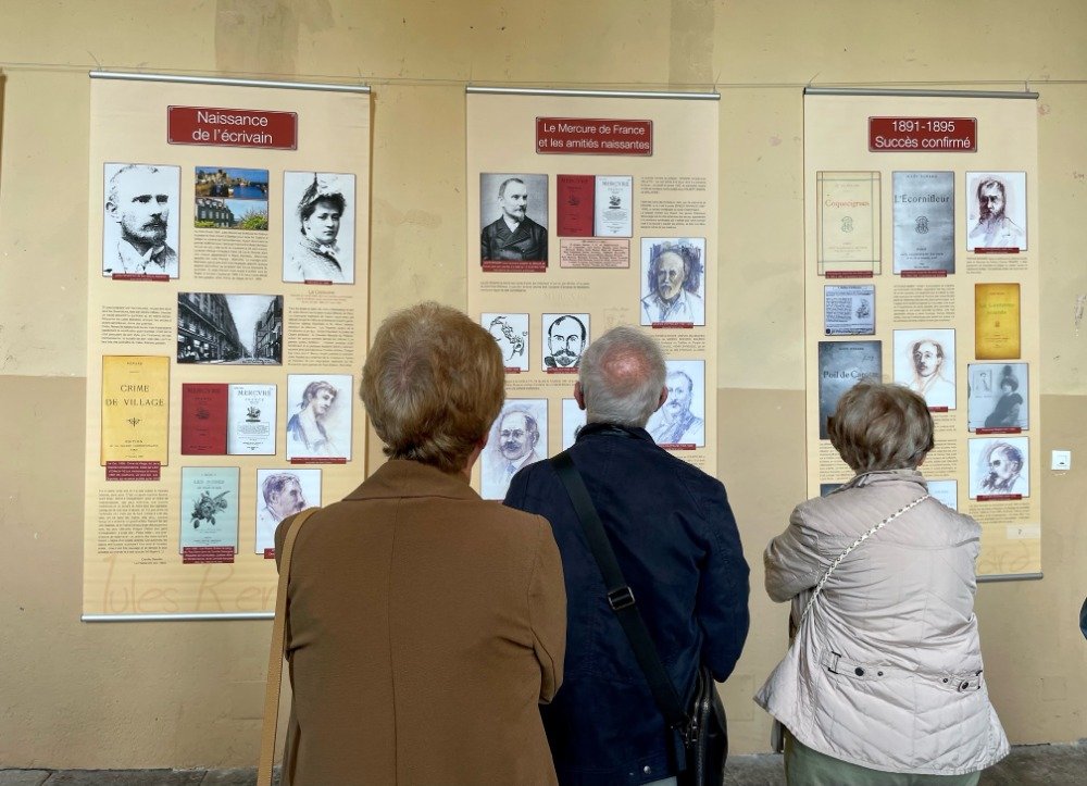 Exposition à l’abbaye de Corbigny - L’Univers de Jules Renard. Organisé par Les Amis de Jules Renard (juin 2025).