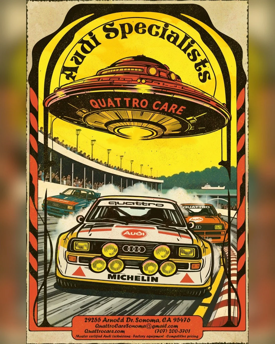🚨AUDI OWNERS🚨
Independent Audi specialists located at Sonoma Raceway in Sonoma, CA. Audi owners and enthusiats trying to help other Audi owners and enthusiasts. Message or text us for questions or appointments. We're typicaly 50% off dealer labor p