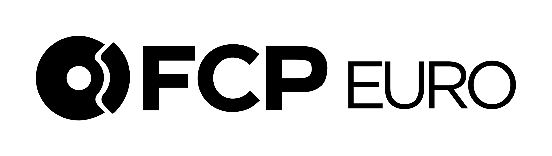 FCP EURO logo in black and white