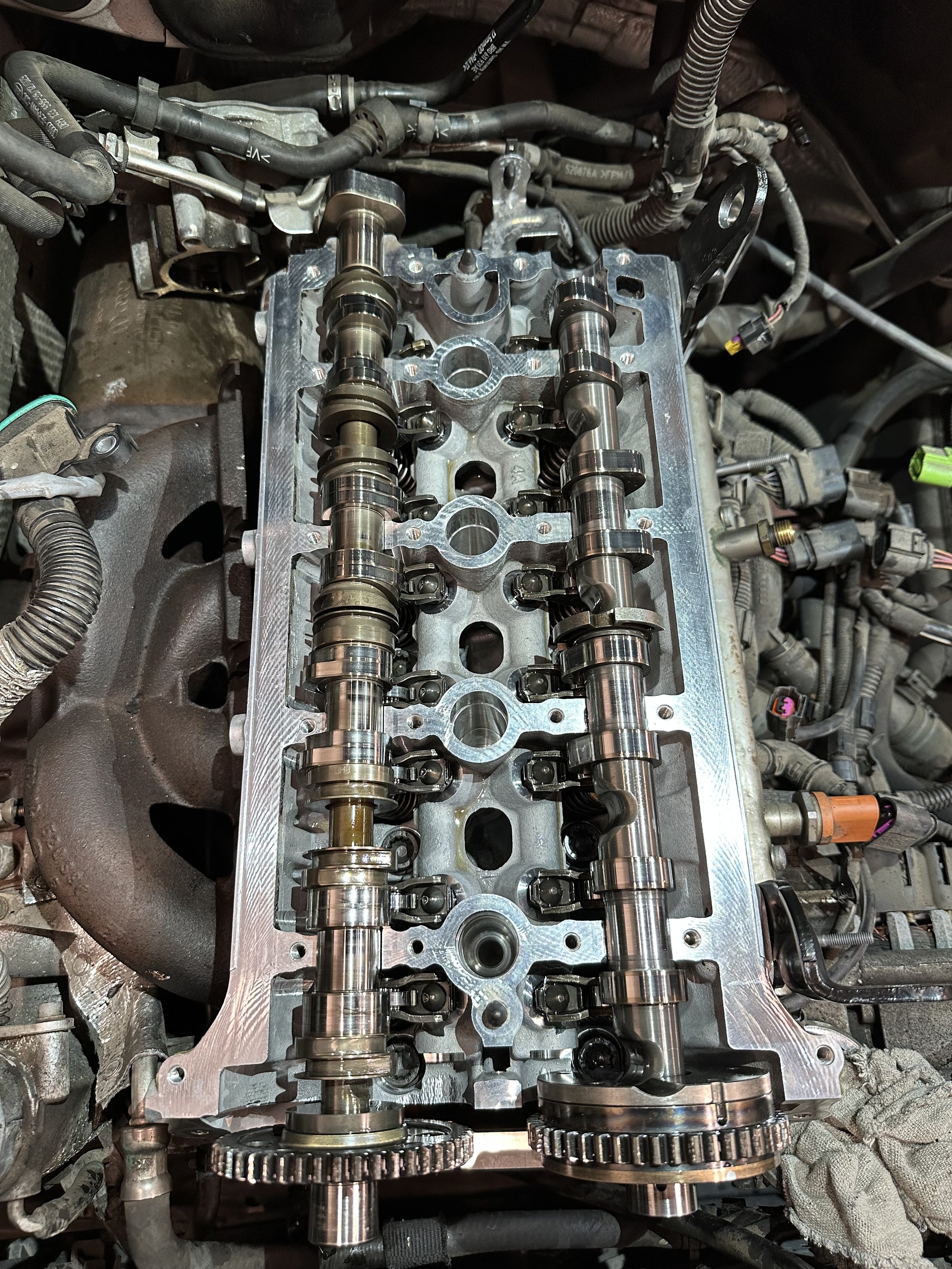 Audi Engine repair camshaft cambridge reseal