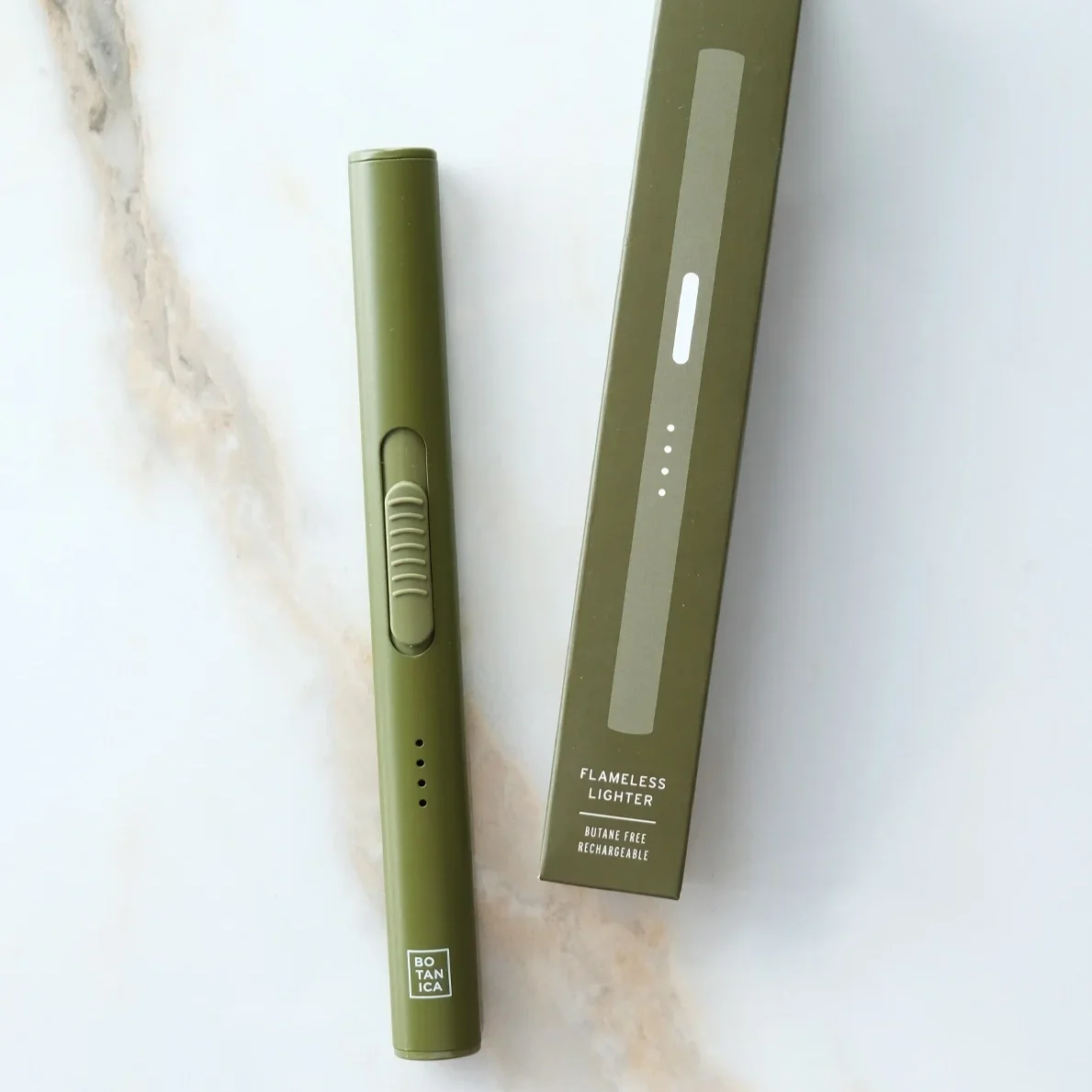 Flameless+Rechargeable+Lighter+Olive.webp