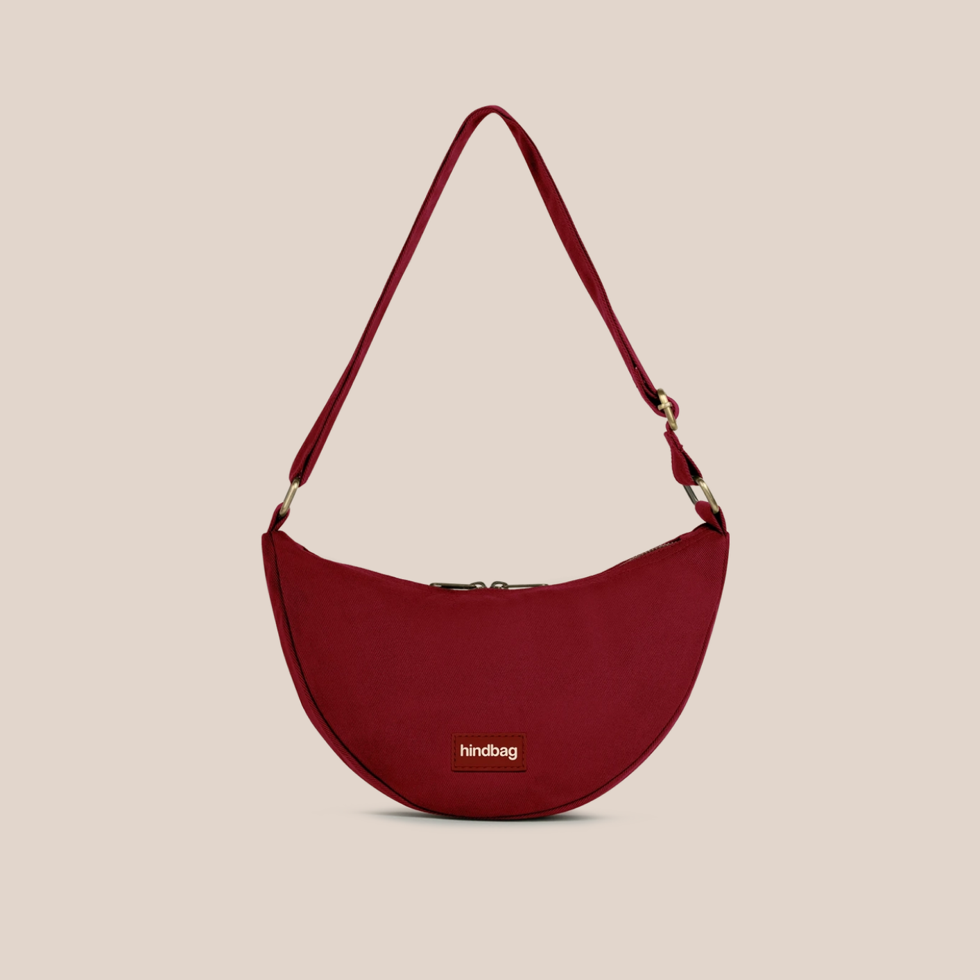 The Andrea Crossbody Bag - Burgundy