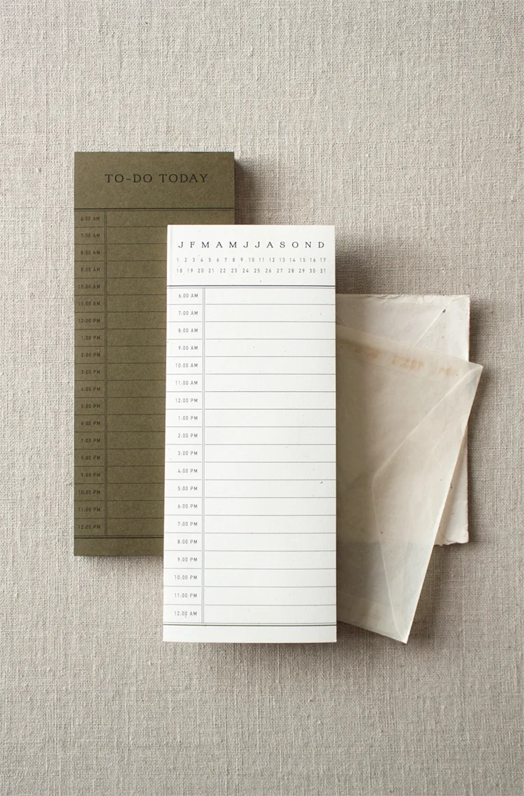 Day Planner Notepad