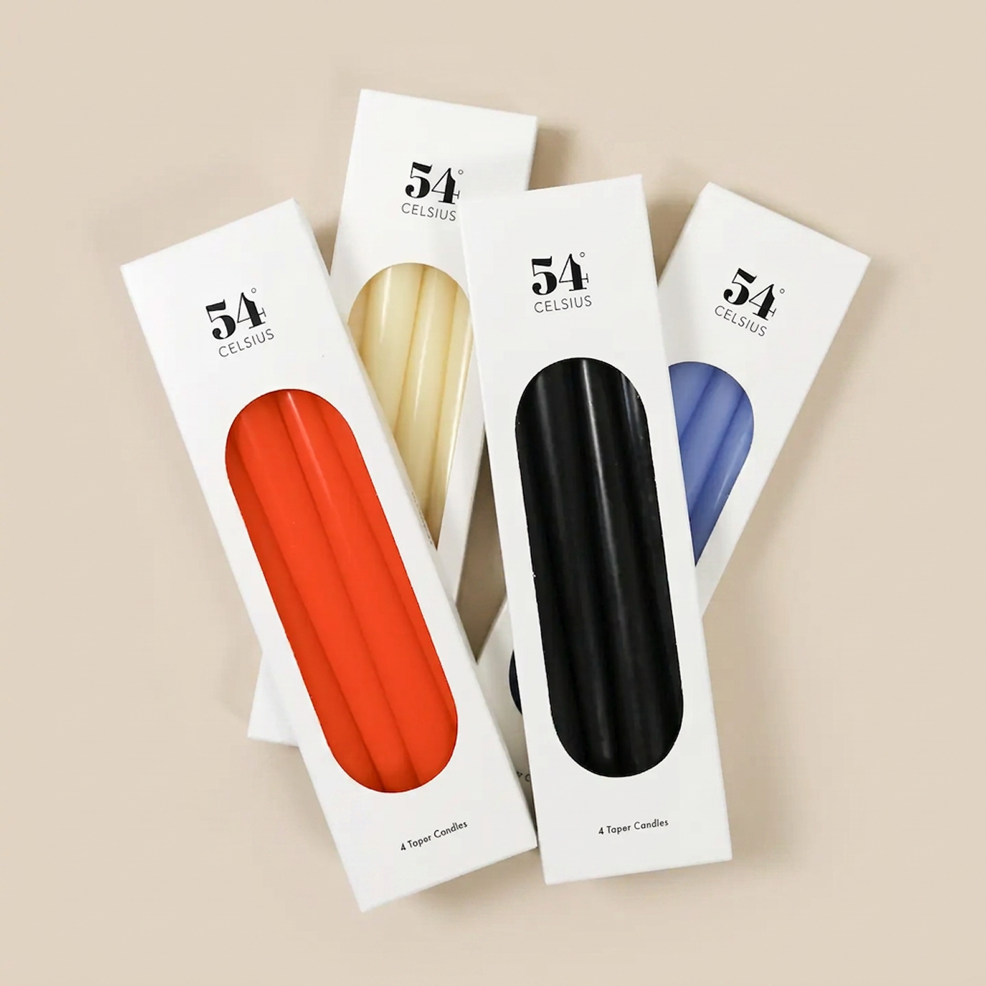 Rocket Taper Candles (4 Pack)