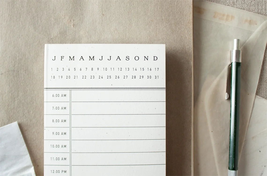 Day Planner Notepad