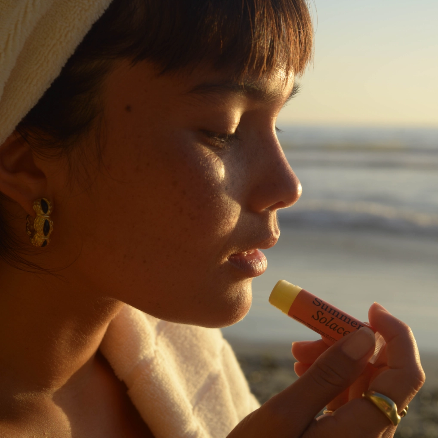 Cardamom & Blood Orange Tallow Lip Balm by Summer Solace