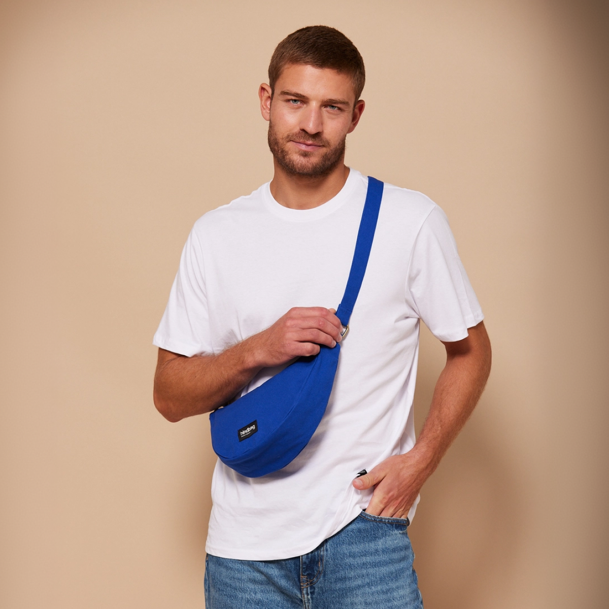 The Andrea Crossbody Bag - Cobalt