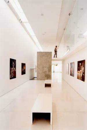 vista interna da galeria