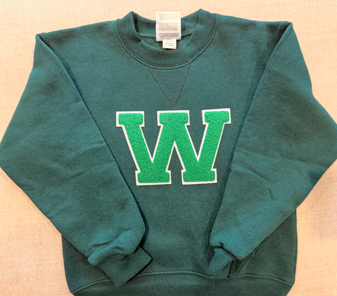 Varsity Letter Crewneck Sweatshirt