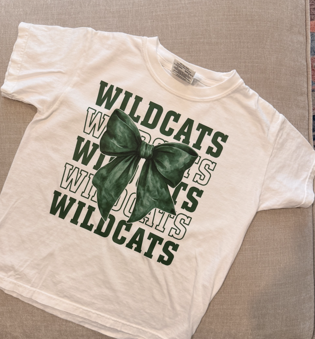 Wallace Varsity Bow Tee