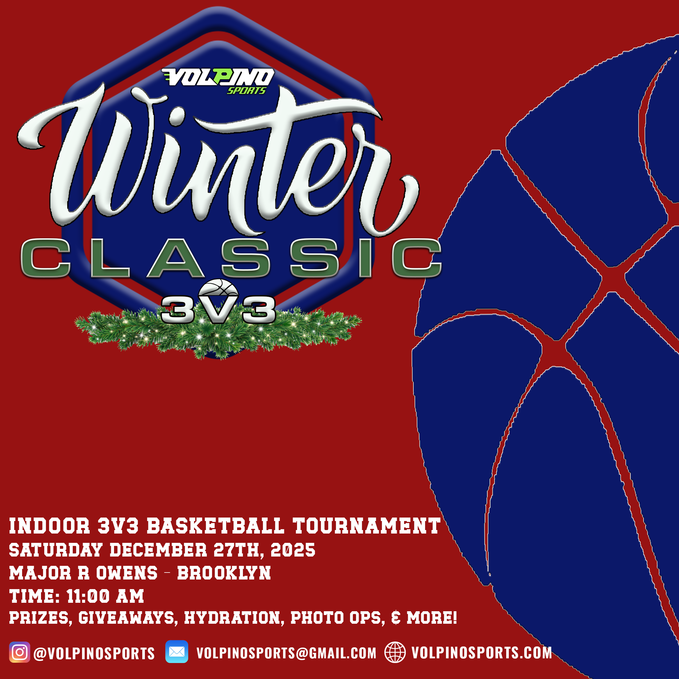3v3 Winter classic Basketball Tournament