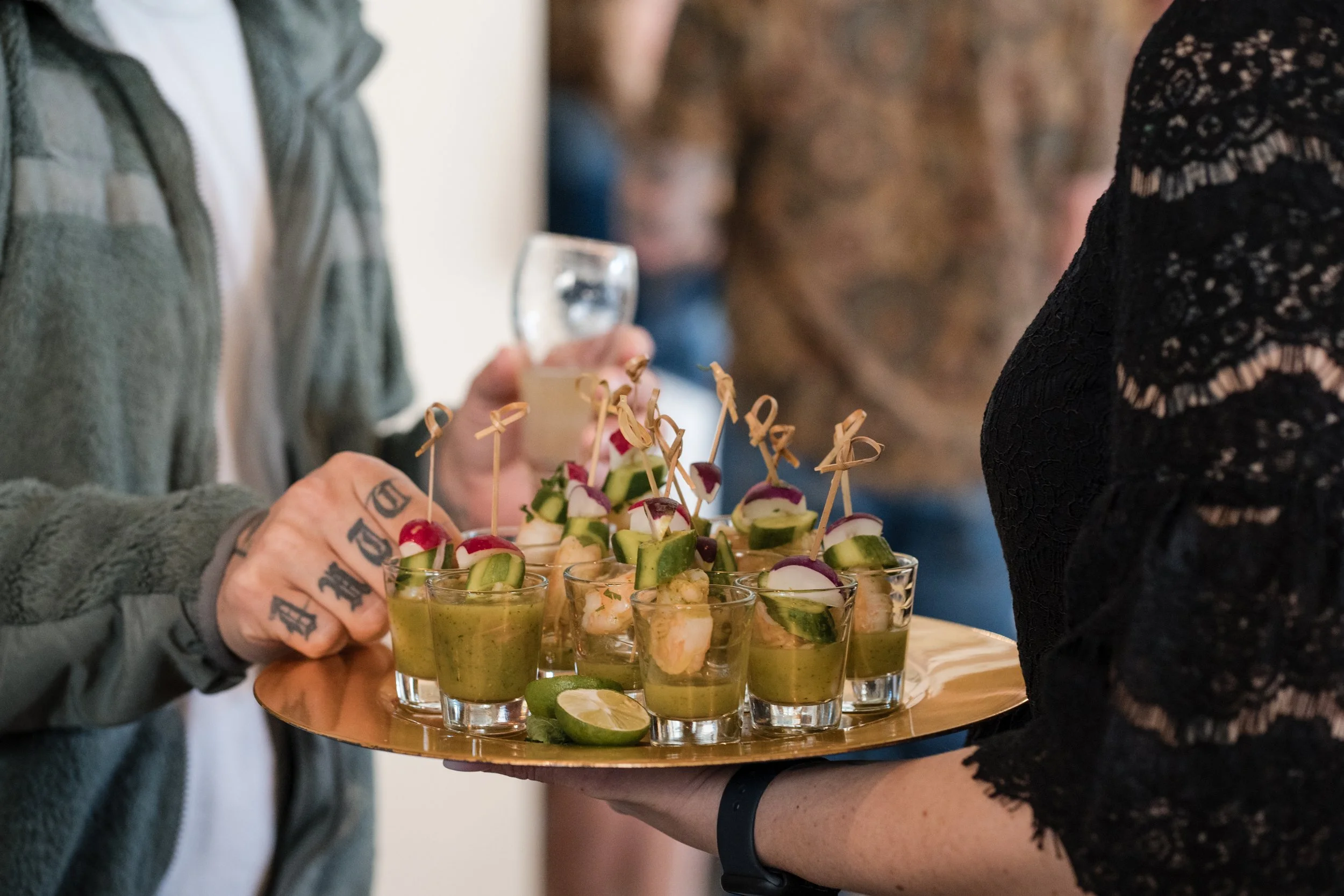 Eat the skewer,Take the shot- Summer Foerch