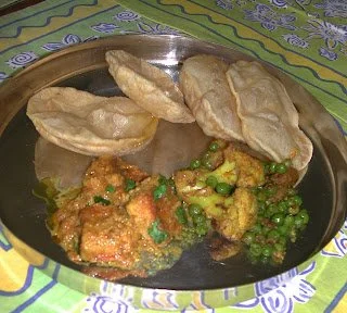 Dhokar Dalna (Bengali dish) - Yellow Split Peas Cake in Tomato gravy