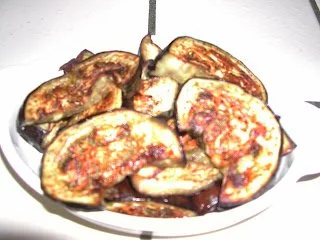 Begun Bhaja (Oven Fried Eggplant)