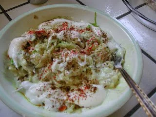 Cabbage Raita