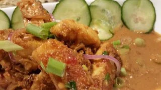 Indonesian Paneer Satay with Peanut Sauce and Pickled Cucumber-Recipe