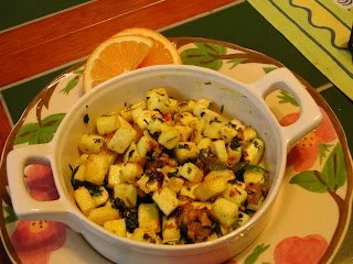 Paneer with Pickle Dressing