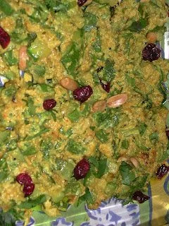 Stir-Fried Zucchini in Coconut and Mustard Paste (Bengali)