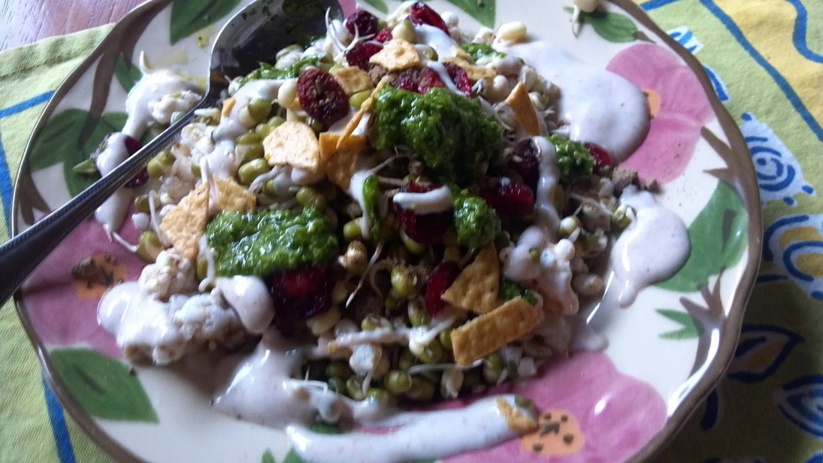Ricecake Salad (make with rice crispies too)