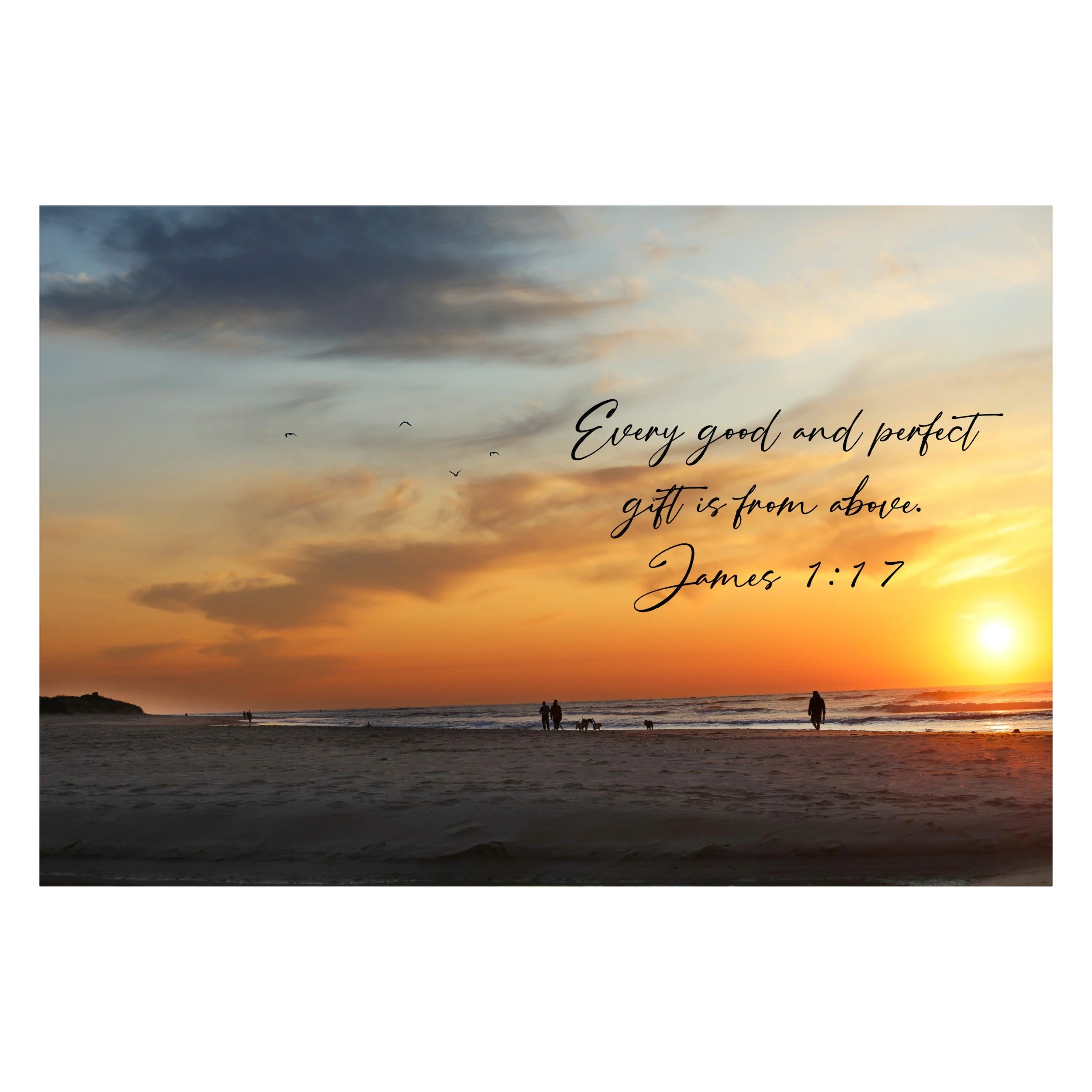 James 1:17 Perfect Gift From Above Print