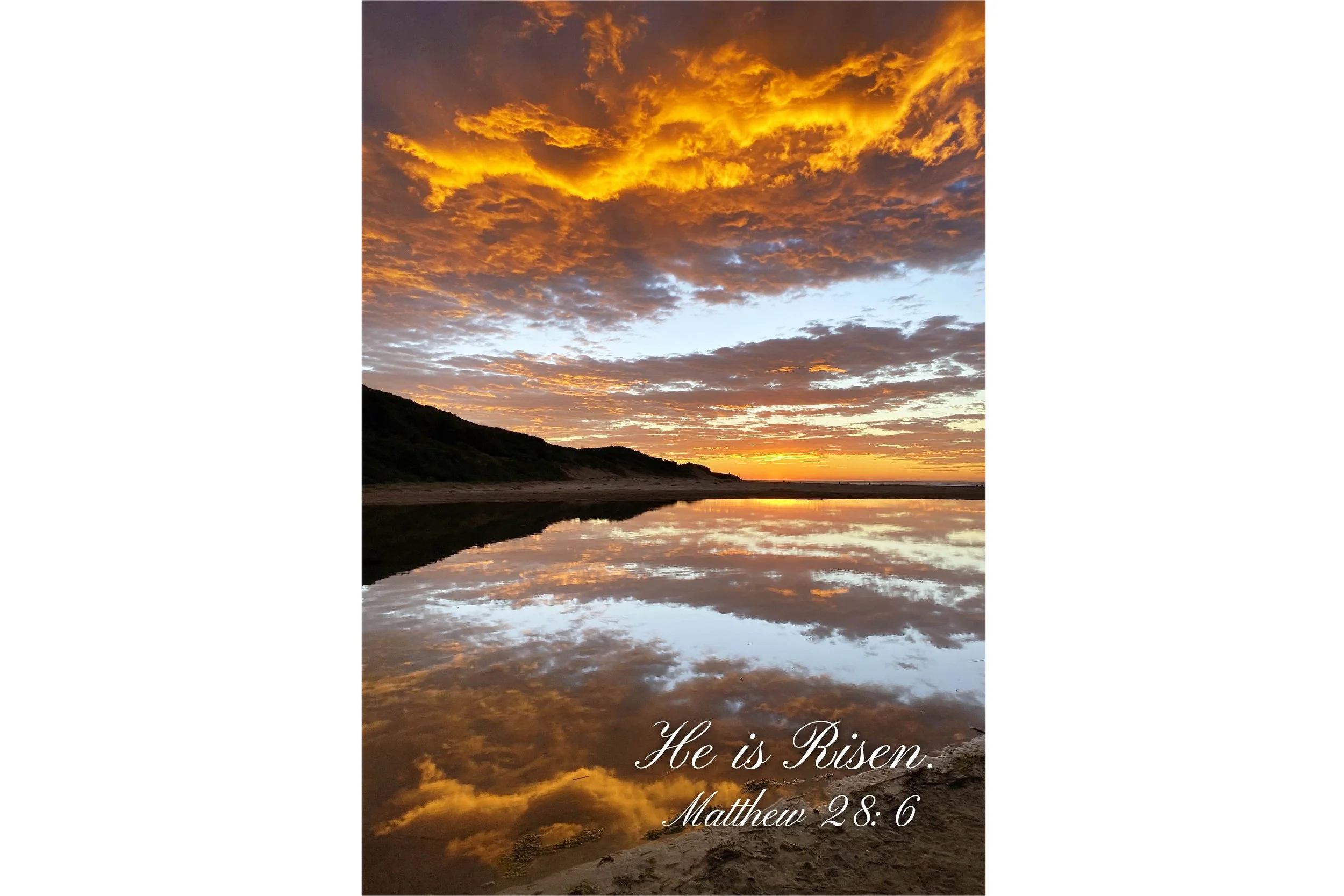 Matthew 28:6 He Is Risen Print Print
