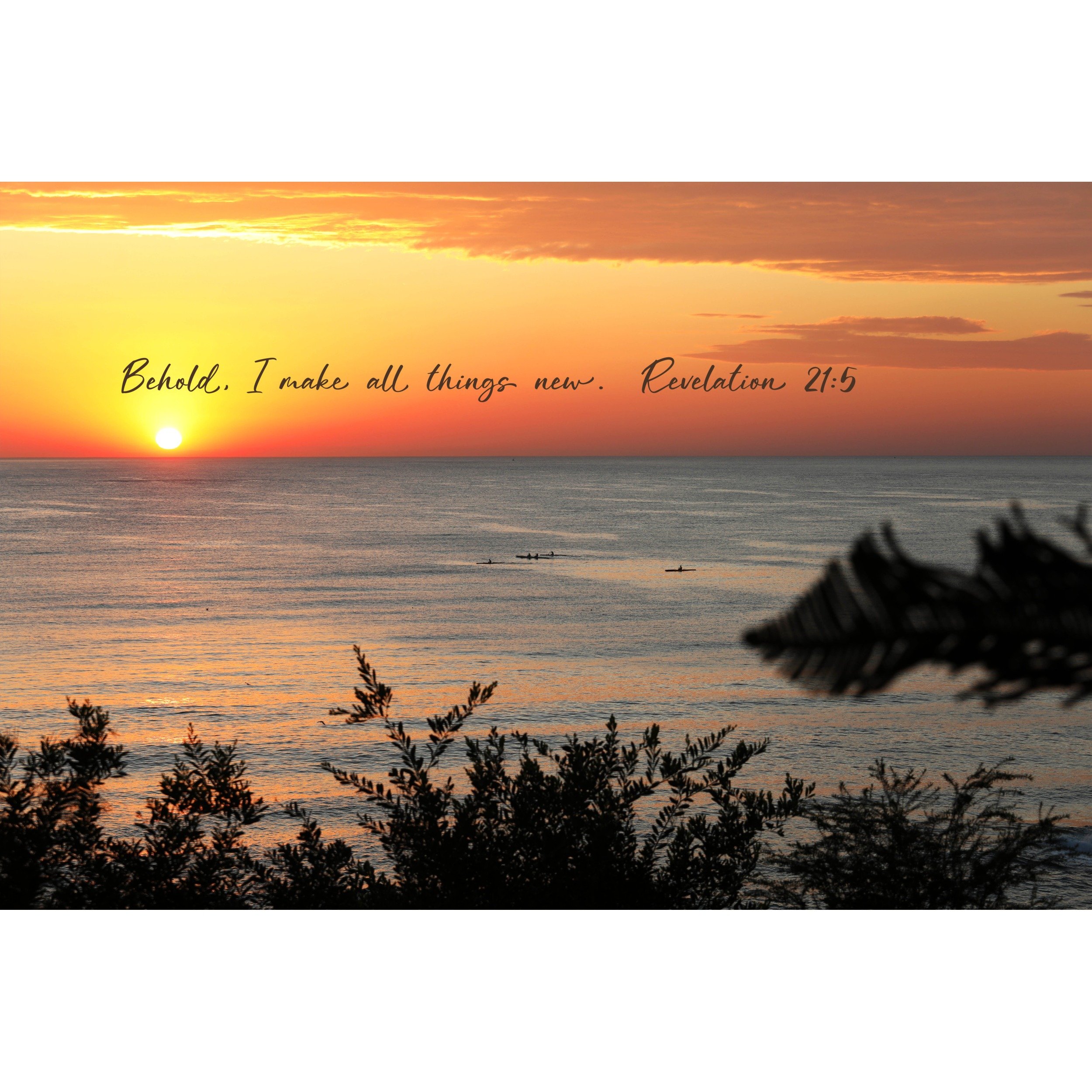 Revelation 21:5 Everything New Print
