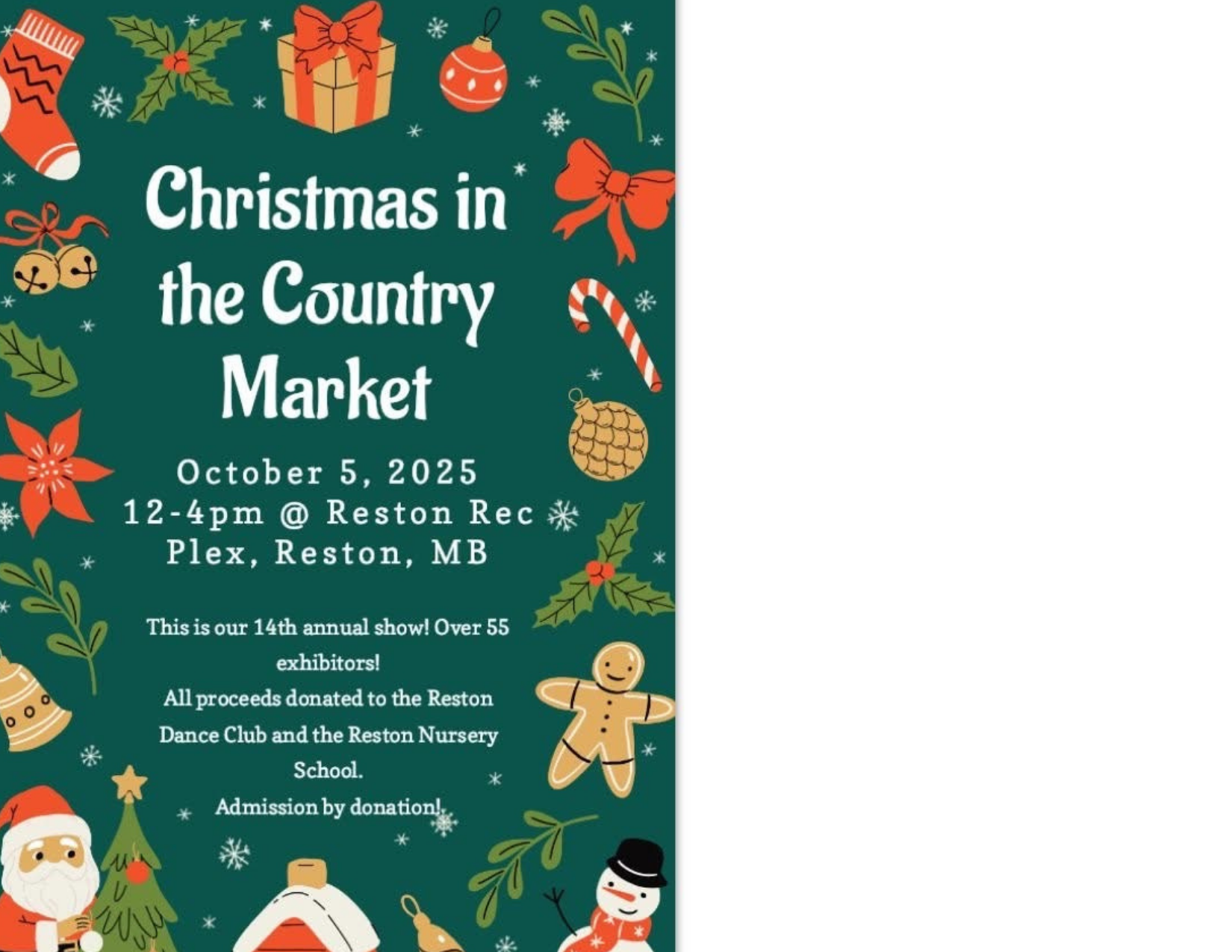Christmas In The Country Market