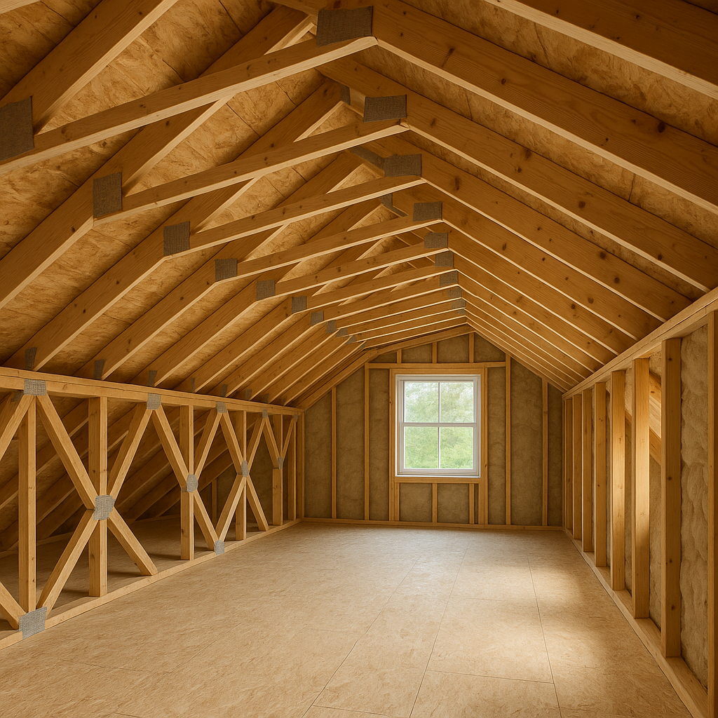 Attic Trusses: Unlocking Bonus Living Space