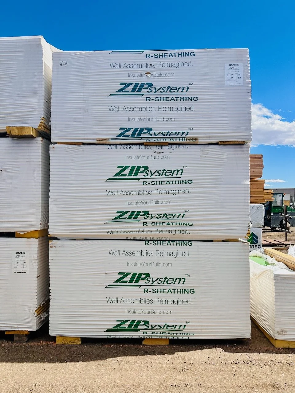 4x8 Huber Zip R-6.6 Sheathing