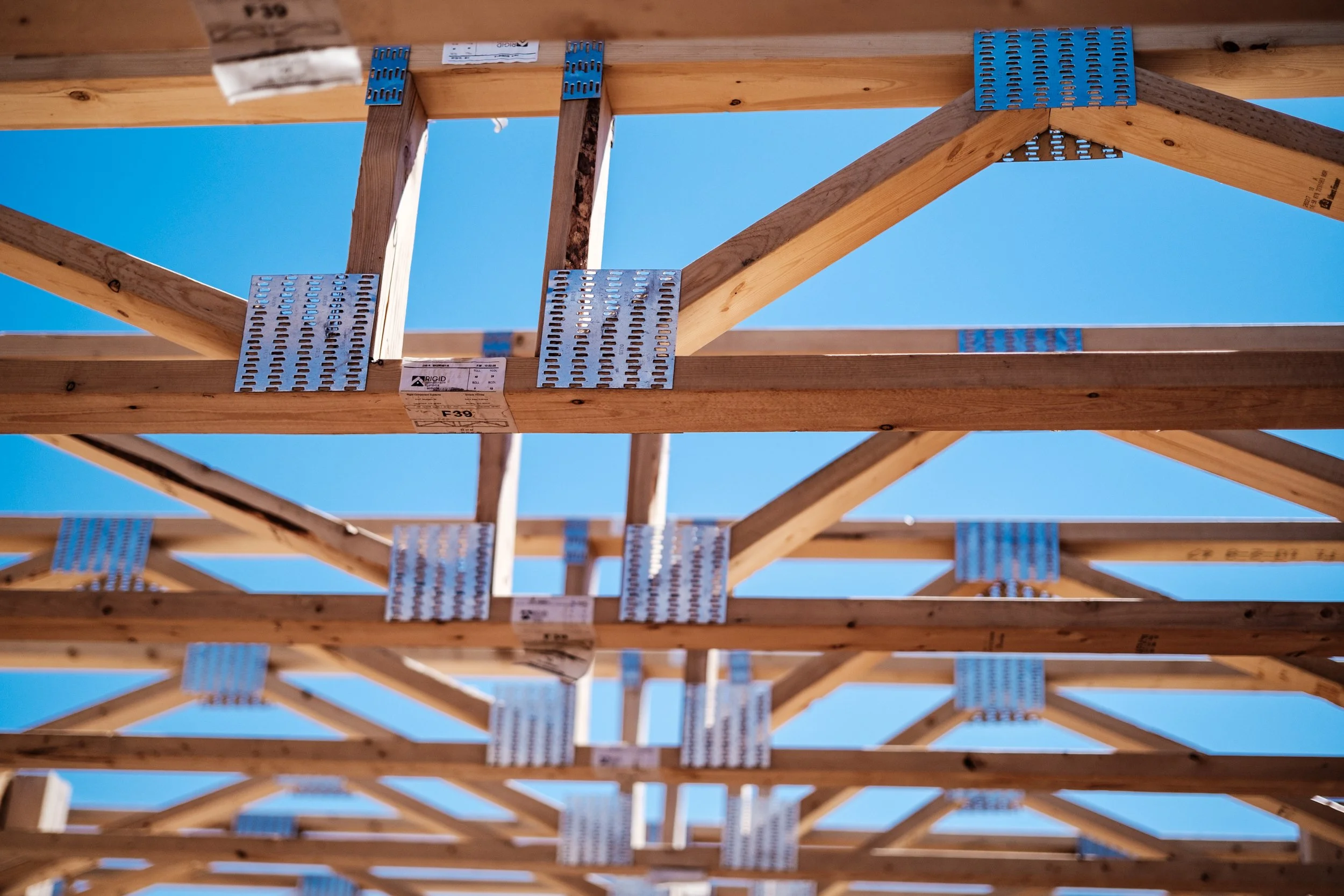 Floor trusses delivered to a multifamily site in Denver, CO