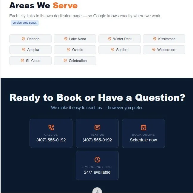 orlando webiste agency for hvacs