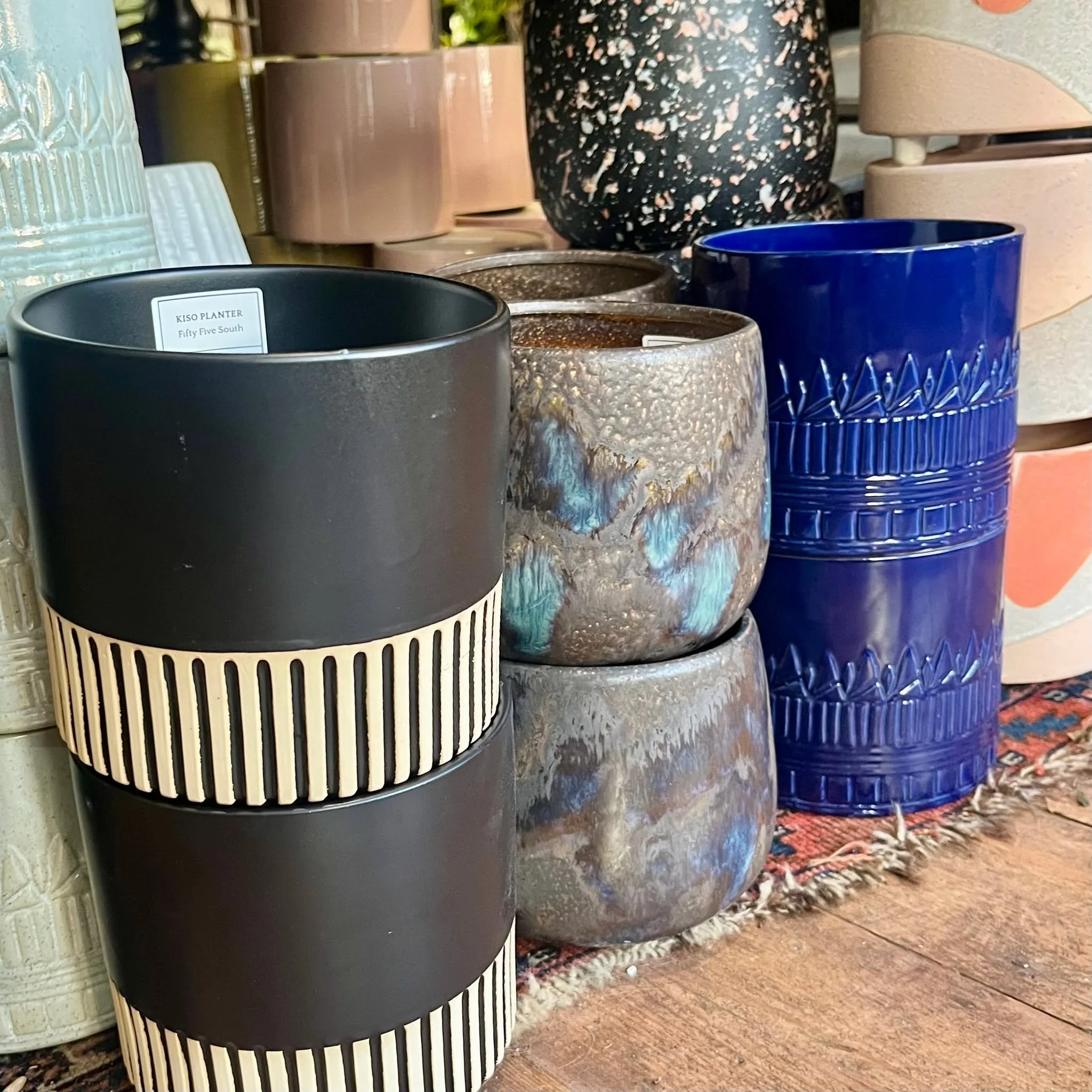 Pots and planters make beautiful gifts &mdash; especially when paired with a plant or chosen to match someone&rsquo;s home.

We&rsquo;ve got seagrass, stoneware, glazed ceramics, and hand-crafted pieces from local makers.
Perfect for adding a little 