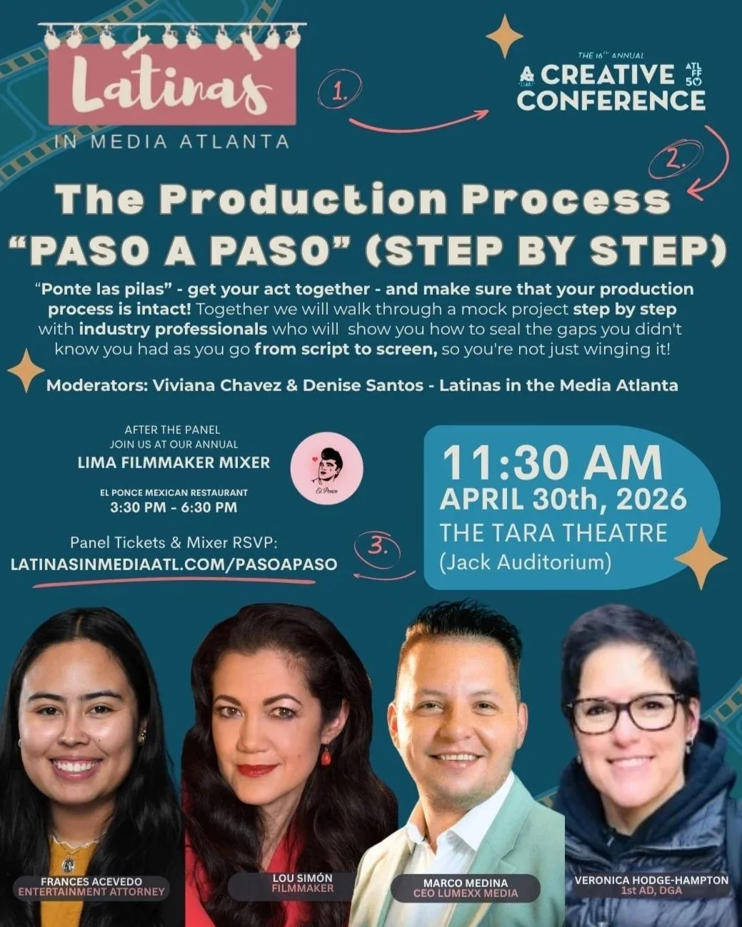 LIMA x ATLFF Creative Conference - “Paso a Paso”