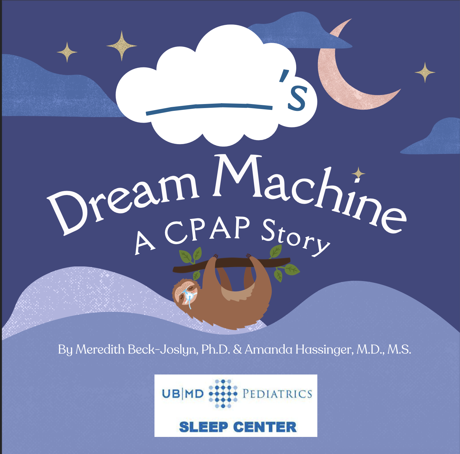 Dream Machine CPAP Storybook Cover