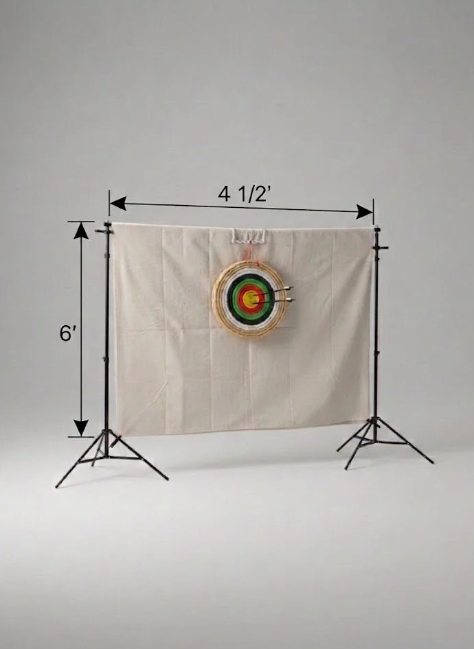 Archery Backstop - Portable & Target Combo