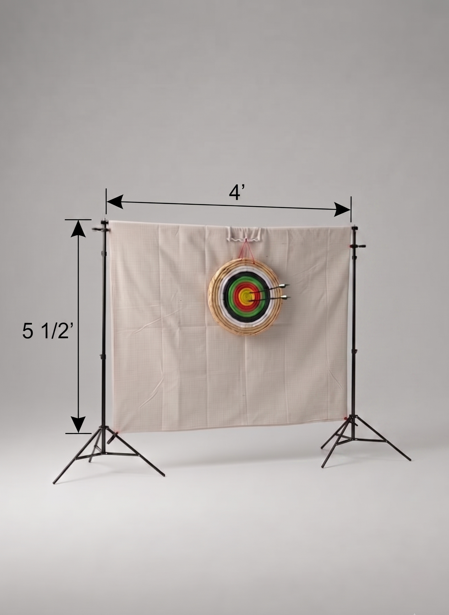 Archery Backstop - Portable & Target Combo