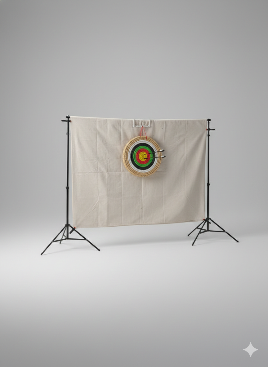 Portable Archery Backstop & Target Combo