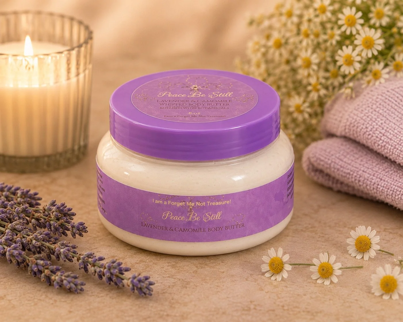 Peace Be Still Lavender and Chamomile Body Butter