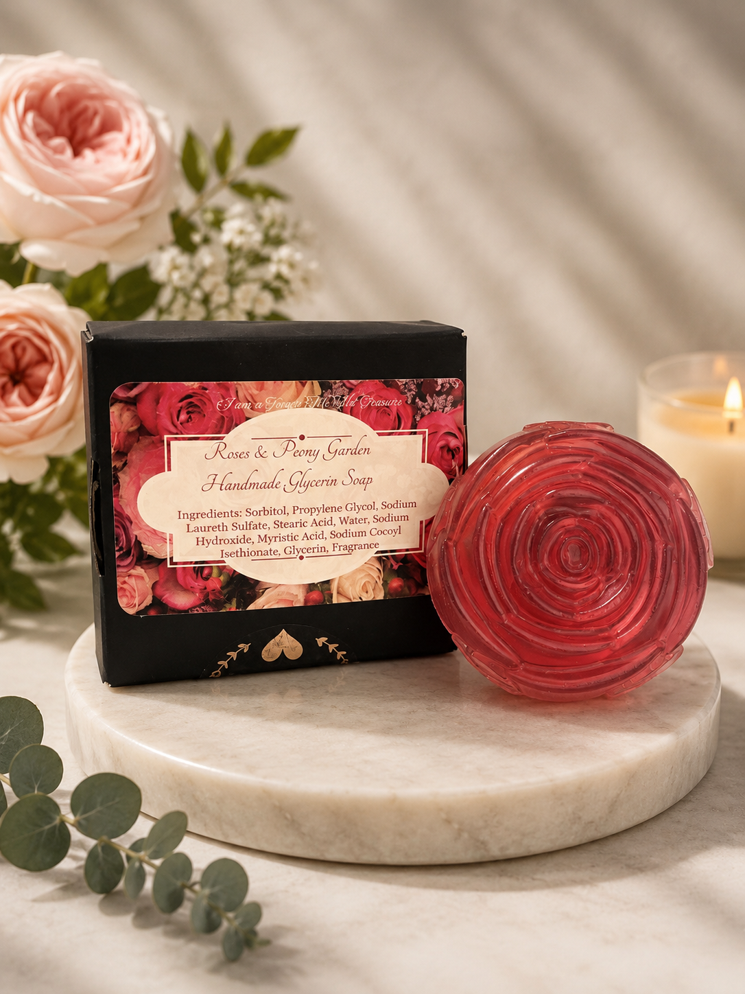 Roses & Peony Garden Soap