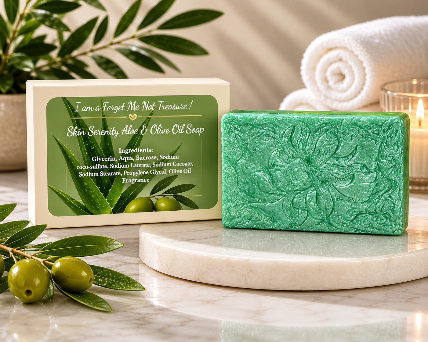 Skin Serenity Aloe & Olive Oil Soap