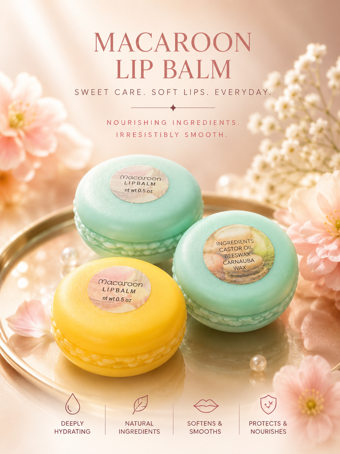 Marvelous Macaroons Lip Balm