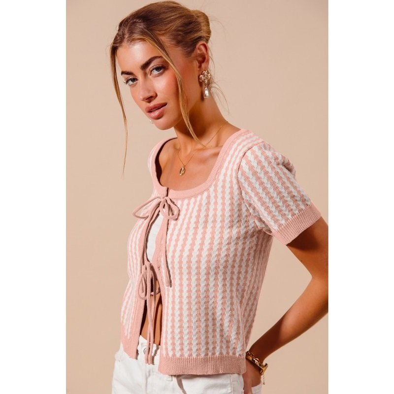 Blush Bow Sweater